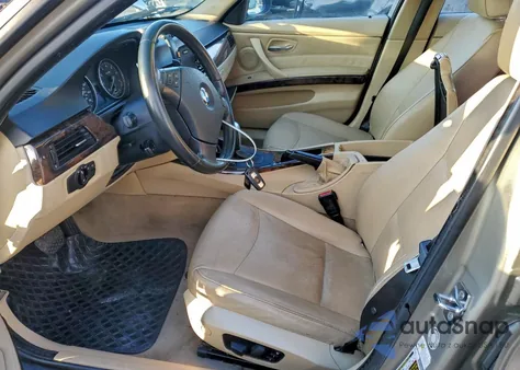 2007 BMW 328 Xi Sulev из США, поврежденный, VIN WBAVC73527KP35636